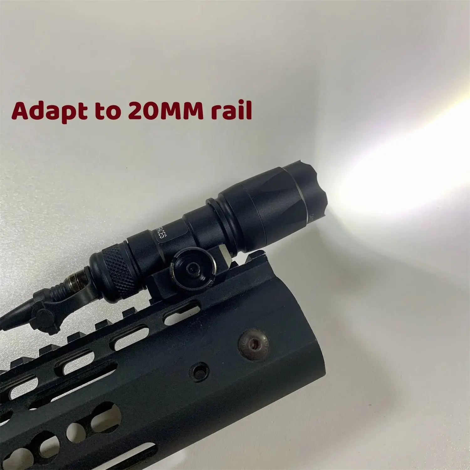 Tactical SureFire M300 M600B M600C Gun Light Picatinny Rail Compatible Flashlight Scout Light Pistol And Rifle Illumination Tool view 3
