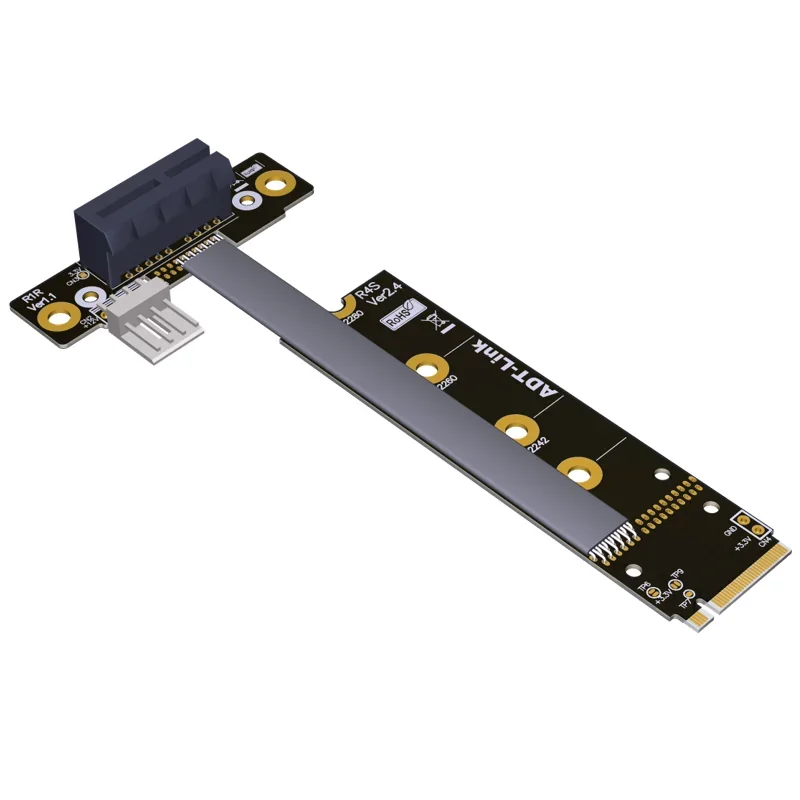 2017 neue Grafikkarte Verlängerung kabel Konvertierung pci-e x1 x16 m2 Voll geschwindigkeit stabiles Nicht-USB-Kabel