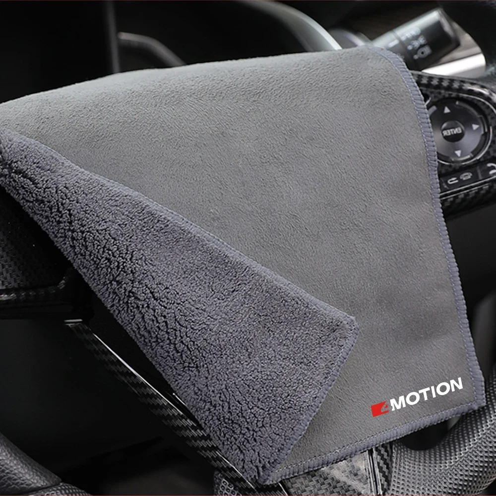 Paño de limpieza para coche, toalla para Volkswagen VW 4motion, Arteon, Tiguan, t-roc, Passat, Golf R 4, Jetta, Touareg, Beetle, accesorios para automóviles