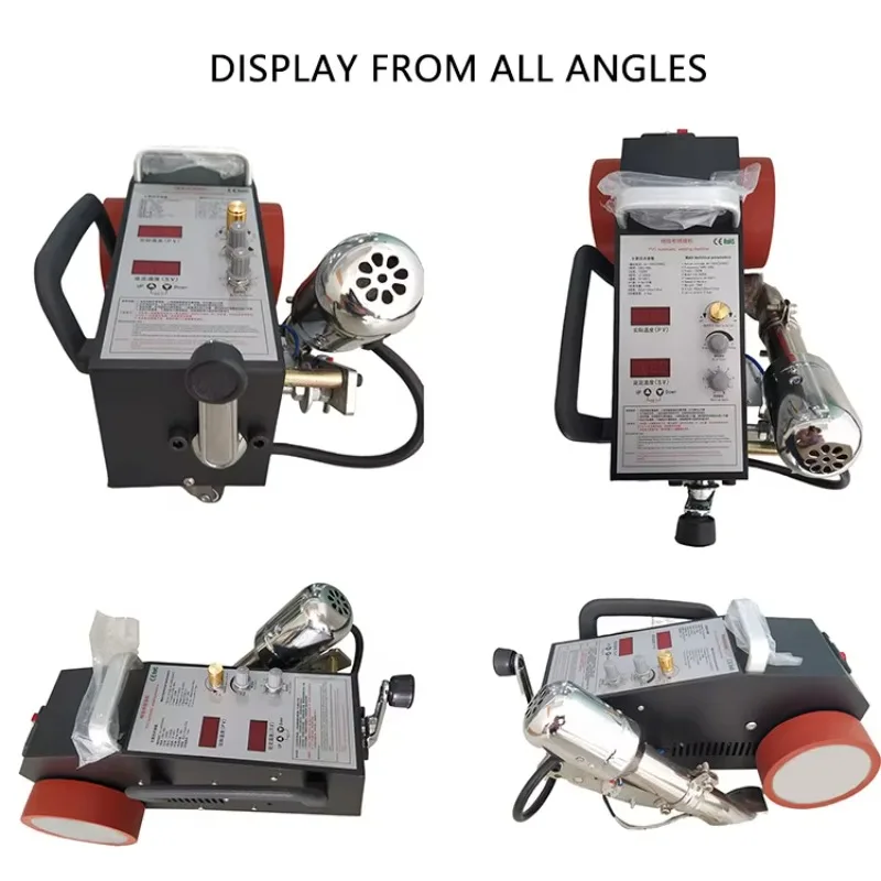 Macchina per sigillare teloni portatile all'ingrosso della fabbrica di saldatori automatici per striscioni in PVC LC3000A per saldatori di plastica Hi-Q