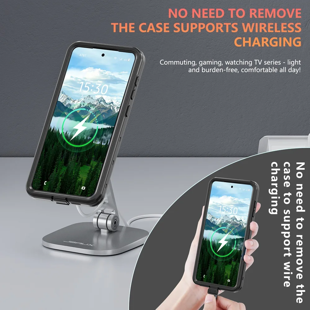 IP68 Waterproof Dustproof Case For Samsung Galaxy S25 Edge 5G Cover Underwater Clear Diving Magsafe Protection  Magnetic fundas