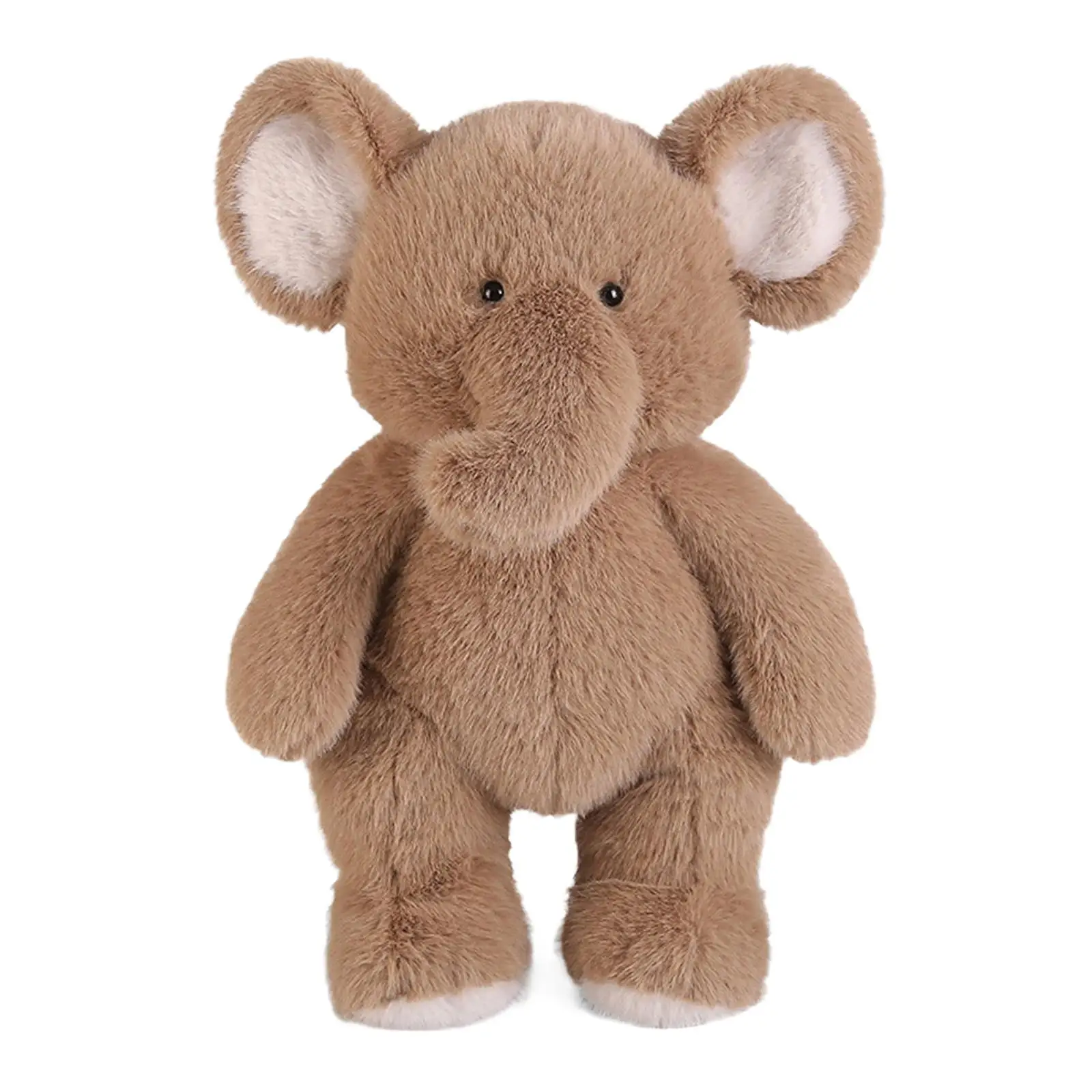 Plush Elephant Figure Toy Lifelike Snuggling Stuffed Doll Plush Toy for Kids Theme Party Collectibles Easter Gift 9.84''x17.72''