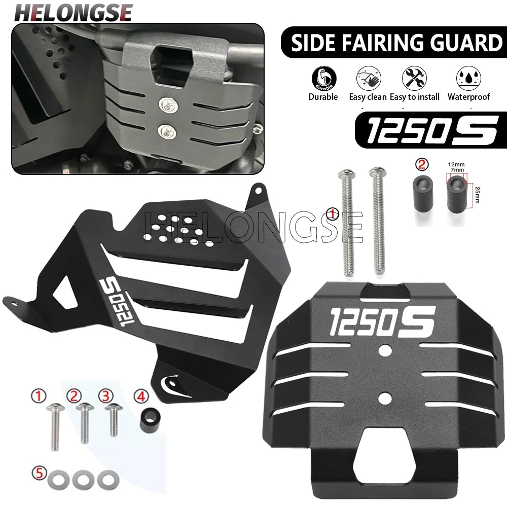 

For Pan America 1250/1250S/Special RA1250 1250 2021 2022 2023 2024 2025 Left Side Fairing Guard Motorcycle Ignition Coil Guard
