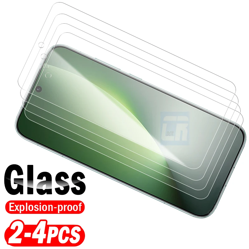 2-4Piece Full Coverage Tempered Glass for Honor Magic8 Screen Protector for Honor Magic7 Transparent Unlock Protective Film