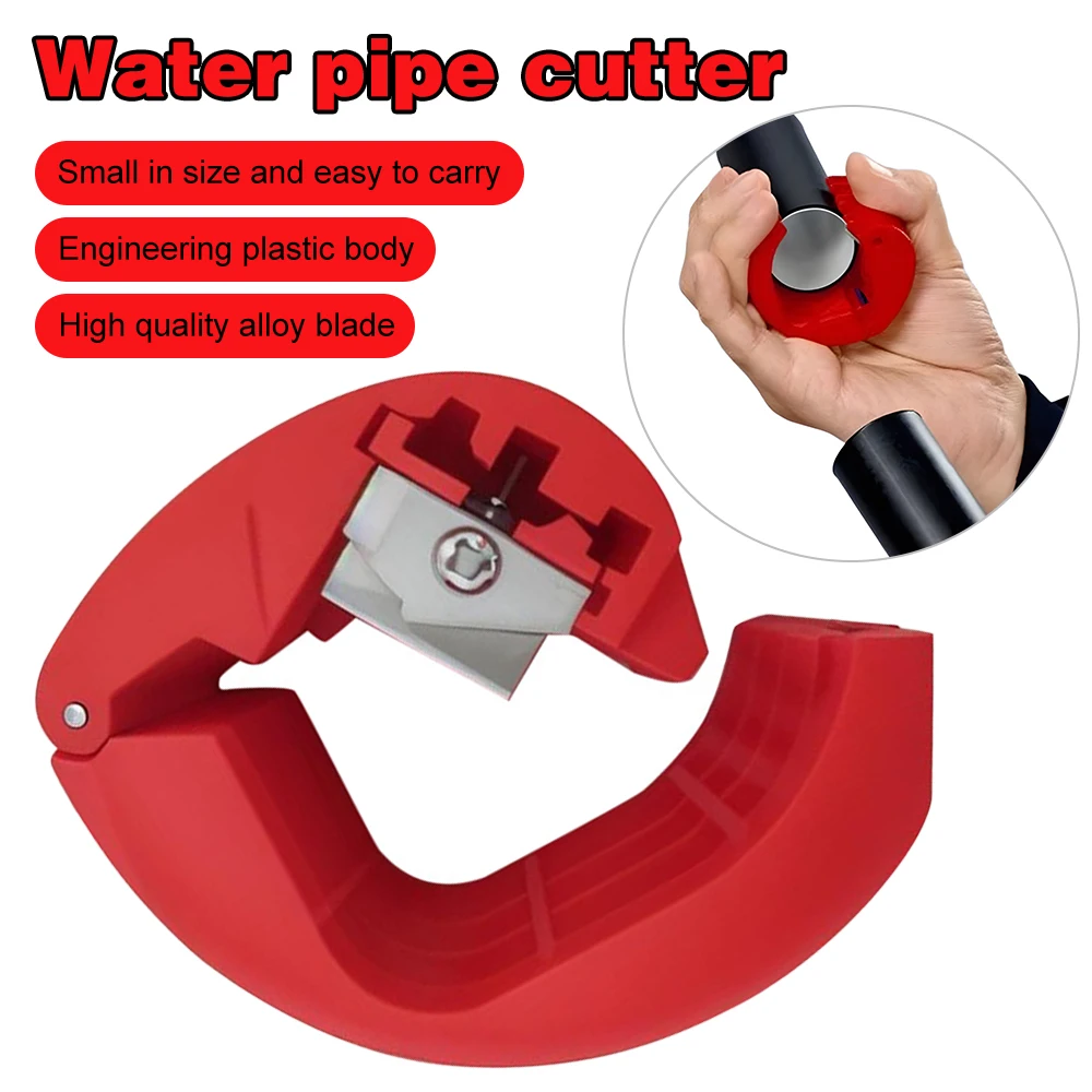 

Pipe Cutter Plastic Blades for Plastic Pipe Wire Cable Cutter Household PVC/PU/PP/PE 20-50mm Tube Cable Portable Cutting Tools