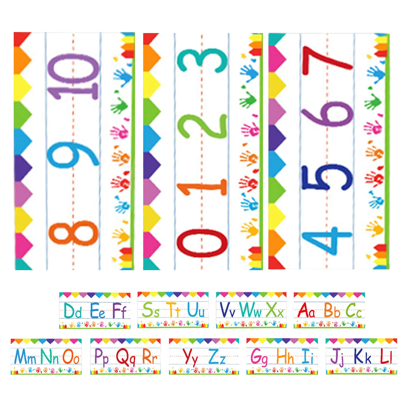 12Pcs Alphabet Numb…