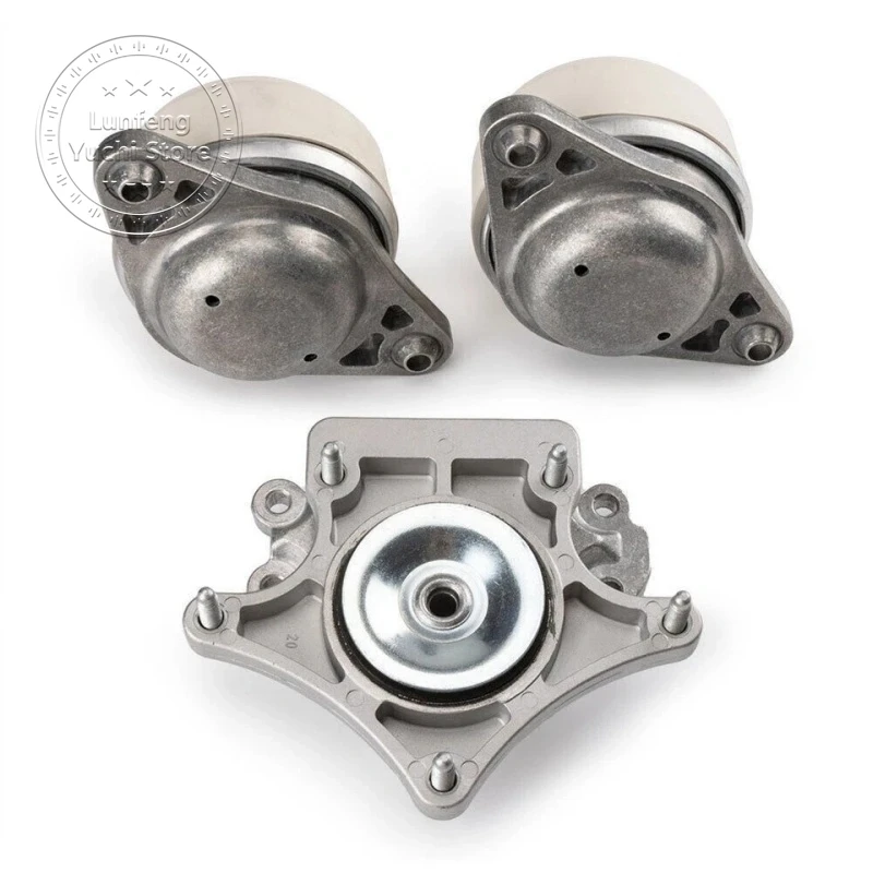 A2042402017, A2212400518 - 3 Pieces Engine / Transmission Mount Kit For Mercedes-Benz GLK-Class (X204) 280, 300, 350