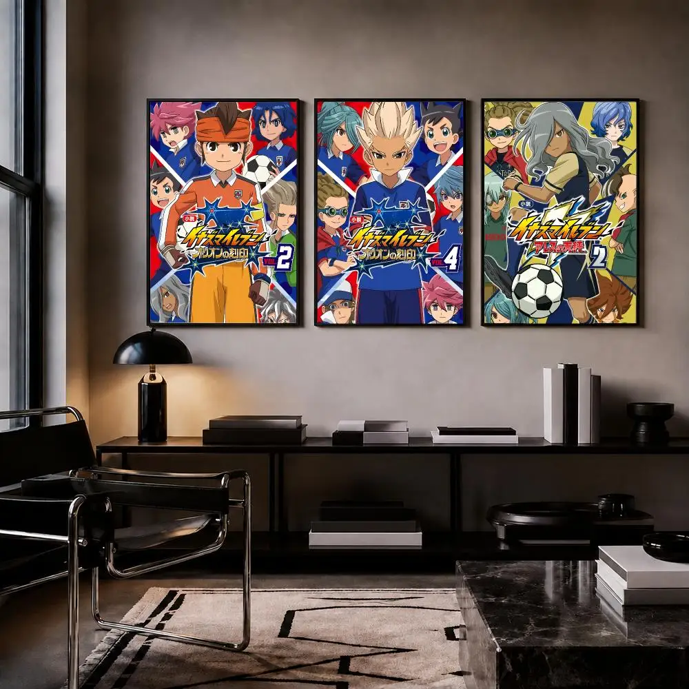 Anime I-Inazuma Eleven Poster Trendy HD PP Paper Waterproof Wall Art Print for Bedroom Living Room Decor