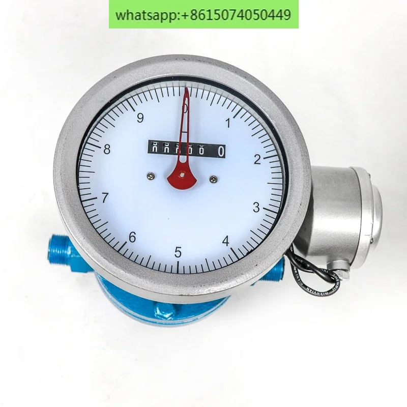 High temperature fuel oval gear flowmeter dn 80