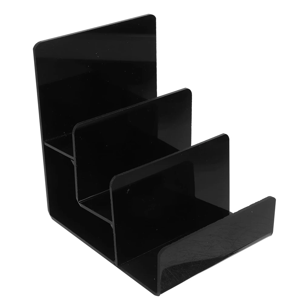 

Acrylic 3 Layer Purse Display Stand Store Jewelry Eyewear Holder Glasses Perfume Figures Display Shelf Storage Organizer