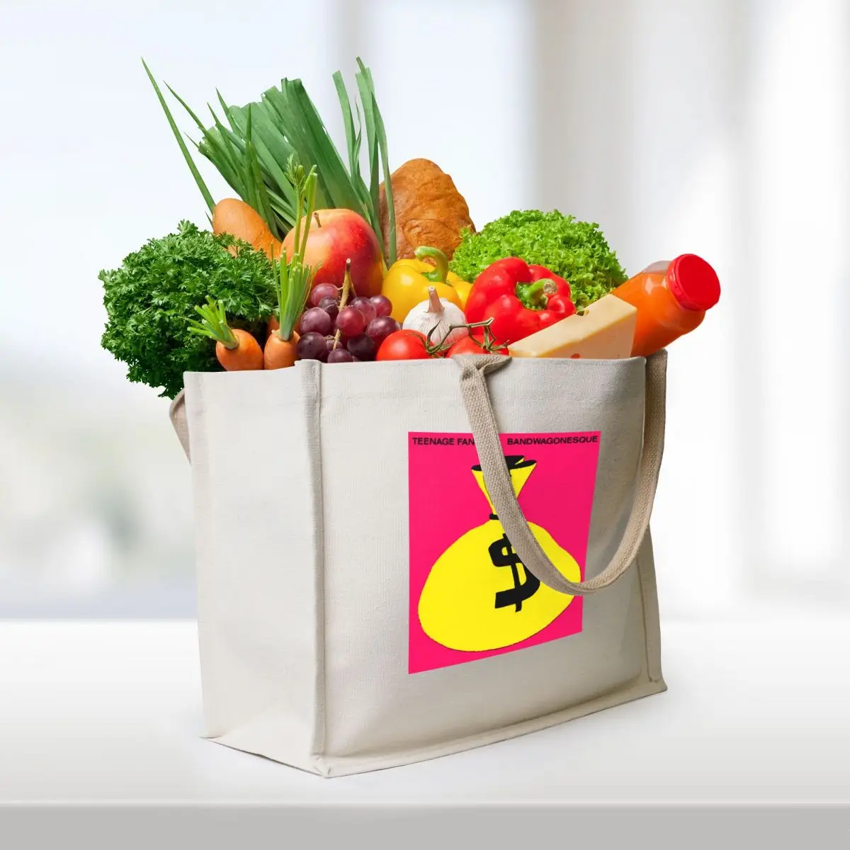 Teenage Fanclub Bandwagonesque Tote Bag bags for women shopper bag woman tote bags aesthetic Fabric bag