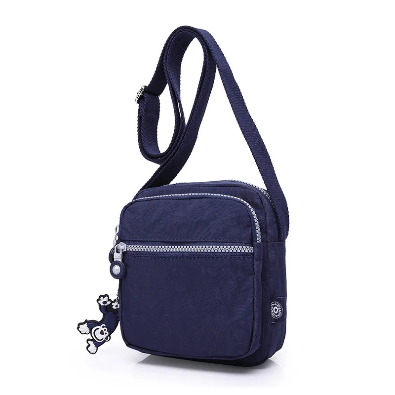 High Quality Waterproof Men Women Shoulder Messenger Bag Mini Cross Body Phone Purse Lightweight Blue Black Red Purple M0941
