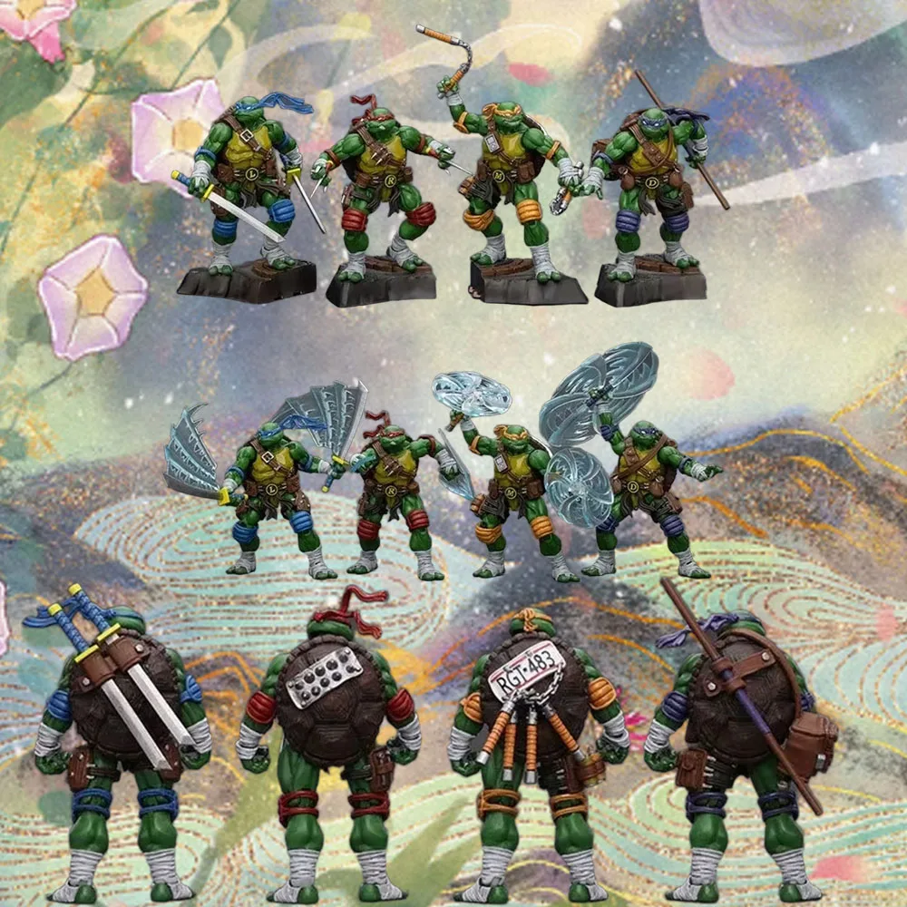 

Подлинные оригинальные JOYTOY TMNT ACTION FIGURES RAPHAEL LEONARDO DONATELLO MICHELANGELO 4 шт. МОДЕЛЬ ПОДАРОК Фигурка игрушки