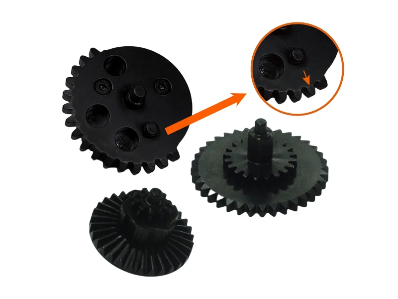 Presale Super High Speed CNC Steel Cut 40Cr Series Tactical Gear Set 12:1/13:1/16:1/18:1 for Version 2/3 Gearbox
