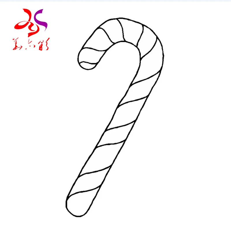 Decoração de natal ao ar livre cana-de-açúcar gigante escultura led exibição de natal ao ar livre luz padrão de cana-de-açúcar 3d