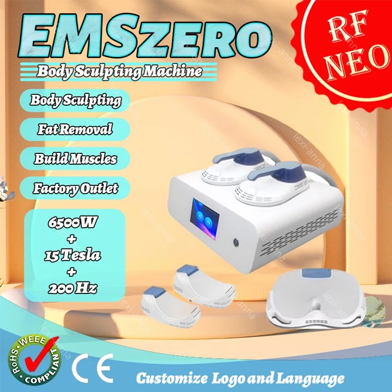 

Professional Fat Removal EMSzero DLS-EMSLIM Body Slimming Muscle Building Sculpting RF Hi-emt Machine Muscle Training Machine