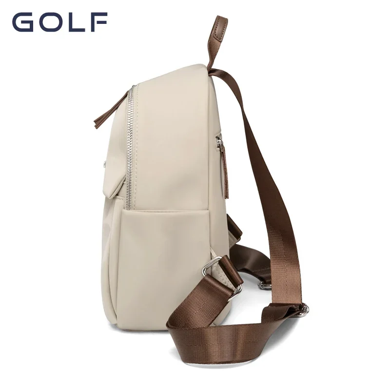 GOLF Small Cute Backpack Women Fashion Pink Backpacks Girls Adult Trendy Lightweight Aesthetic Oxford Female Student Schoolbag