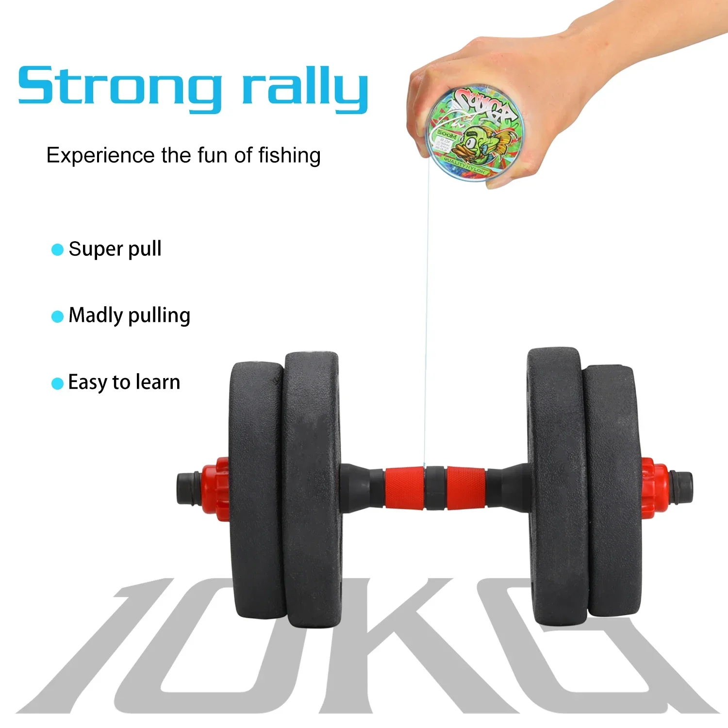 Sougayilang Nylon Fishing Line Super Stronger 500m Nylon Line Max Drag 7-38LB Fluorocarbon Fishing Line for Salt/fresh Water image 6