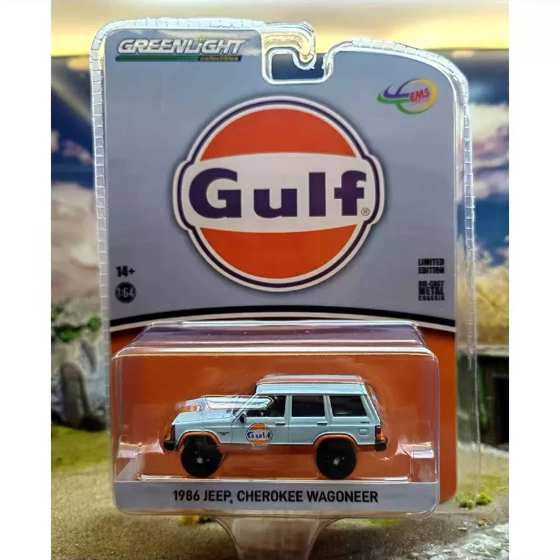 

greenlight 1:64 1986 Jeep Cherokee Wagoneer High Simulation Alloy Car Model Collectible Toy Gift Souvenir Display Ornament