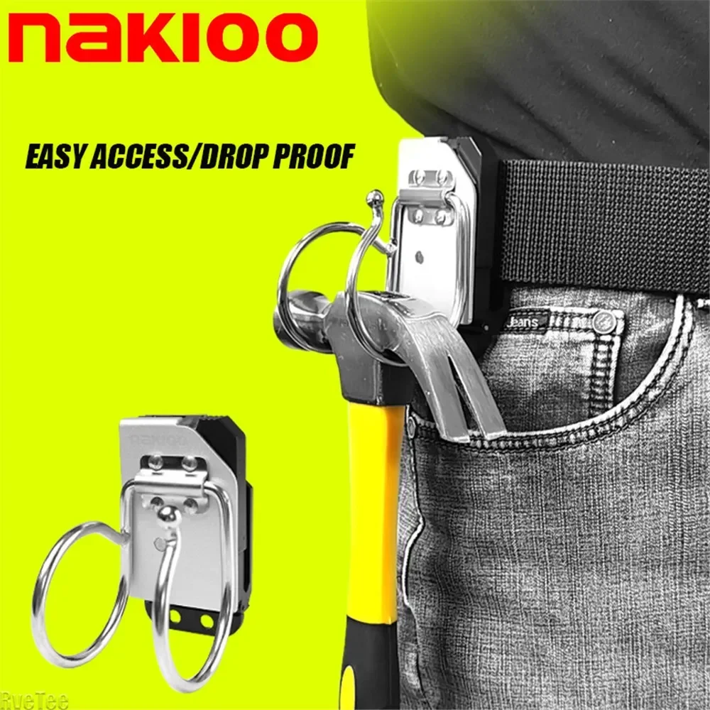 NAKIOO Heavy Duty Metal Hammer Hook Screwdriver High Quality Quick Hang for Boy Man Gift Electrician Tools