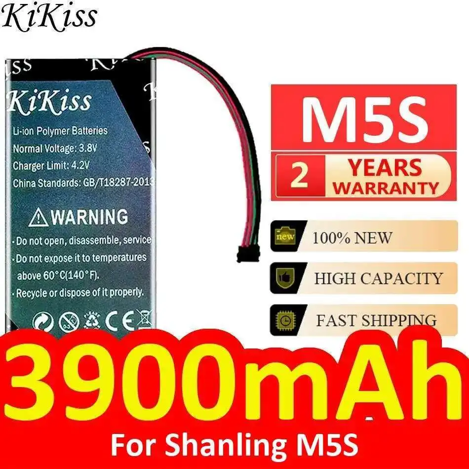 

High Compatibility For Shanling M5S Stable 3900Mah Portable Audio Device Battery