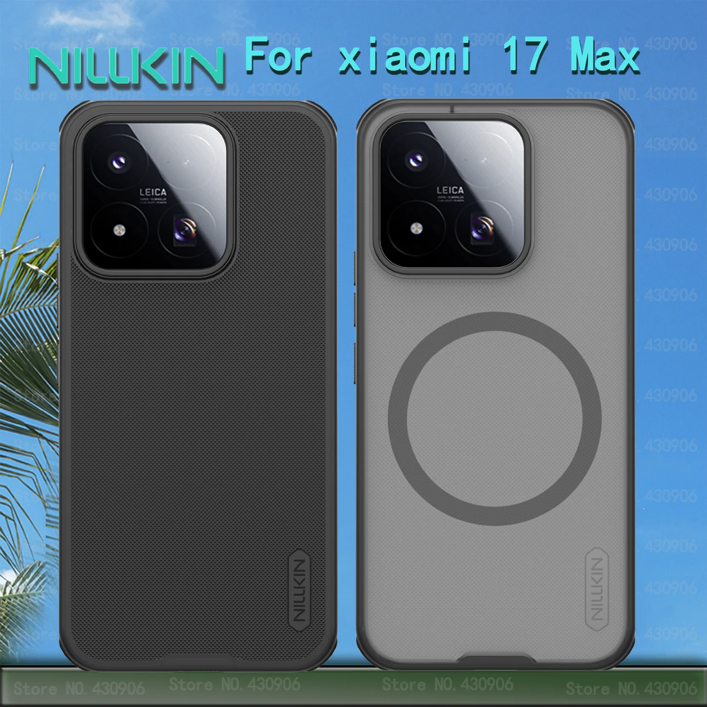 For Xiaomi 17 Max Case NILLKIN Fitted Case For Xiaomi 17 Max High Quality Super Frosted Shield Case Matte PC Cover