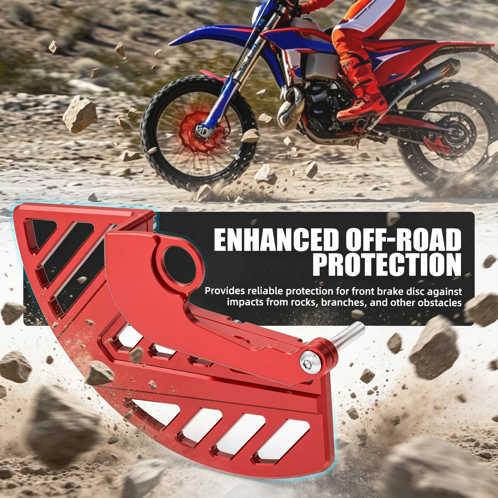 Vordere Bremsscheibenschutzabdeckung für Beta RR 125 200 250 300 350 390 430 480 X-Pro 2020-2026 RRS RS 350 430 500 2015-2026 RX 350 450 – Detail 5