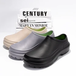 Lightweight Hotel Kitchen Work Shoes Non Slip Waterproof Chef Safety Shoes