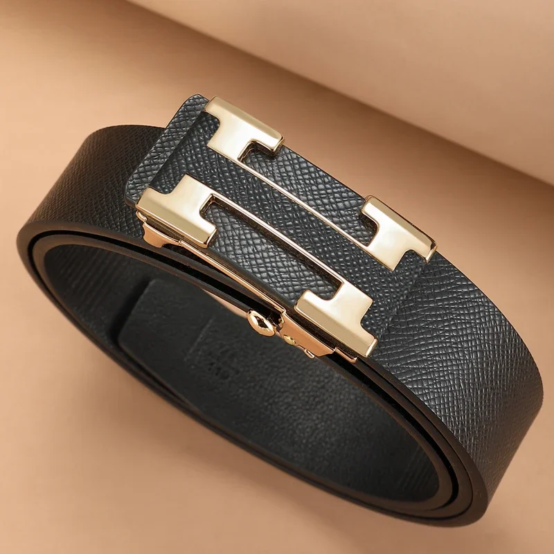 2024 neue Breite 34mm Männlich gürtel Berühmte Stil Metall Schnalle Marke Männer Gürtel Aus Echtem Leder business Luxus Gürtel für männer Strap Jeans