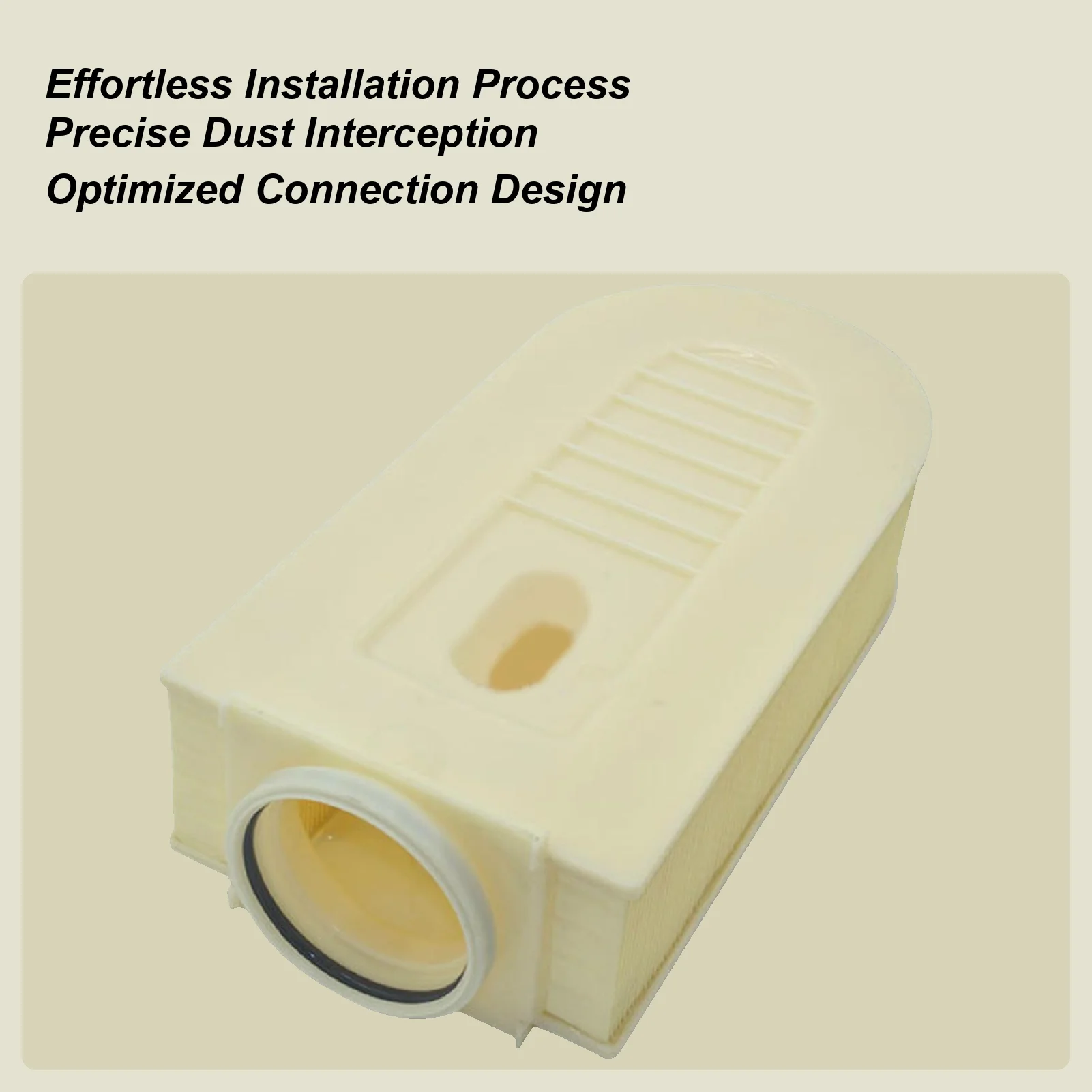 

For Mercedes-Benz-C Engine Air Filter Cleaner Element Insert Replacement Engine Air Filter Sturdy Automobile Filtration