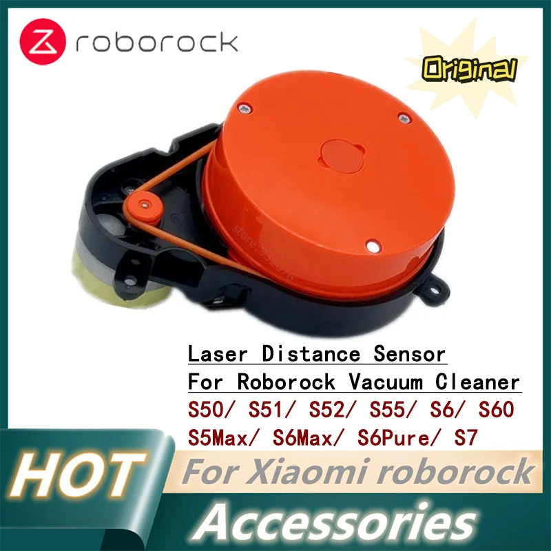 الأصلي مستشعر المسافة بالليزر ل Roborock S50/ S51/ S52/ S55/ S6/ S5Max/ S6MaxV/ S7 جهاز آلي لتنظيف الأتربة LDS الملحقات