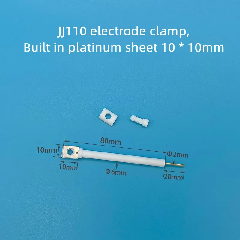 JJ110 Platinum electrode clip, graphite electrode clip, stainless steel electrode clip, copper electrode clip.