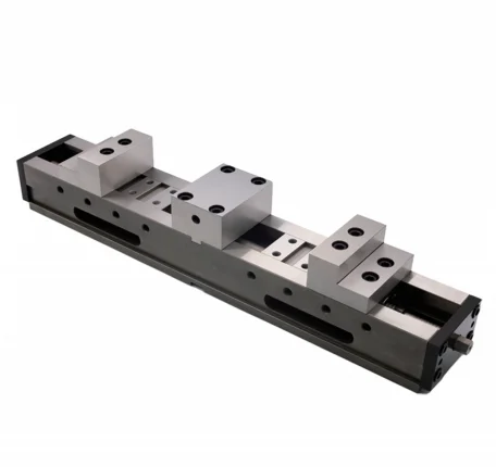 Multi-Station Precision Vise Adjustable Jaw For Machining Center 5-Axis Flexible Vise System With Quick Change Base For CNC
