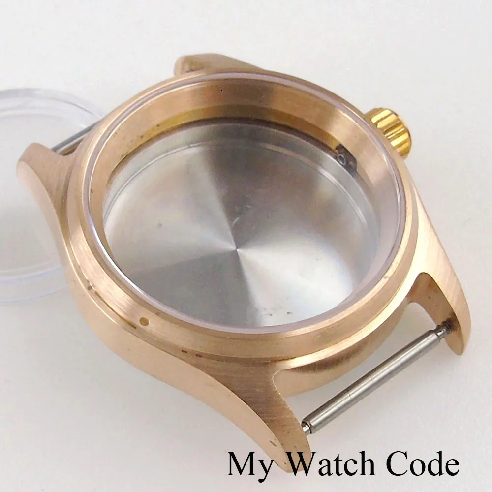 Dive 36mm 39mm 200m Waterproof Cusn8 Real Bronze Watch Case for NH34 NH35 NH36 NH38 Lady Small Watch Mod