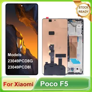 Bilashmart Tested 6.67 AMOLED Display Xiaomi Poco F5 LCD Touch Screen Digitizer Assembly Redmi Note 12 Turbo Repair Parts