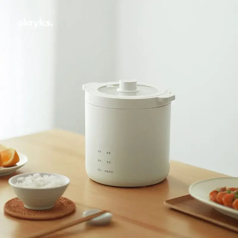 Orayks Mini Rice Cooker Smart Home Multifunctional Mini Rice Cooker 1.2L Capacity for One Person