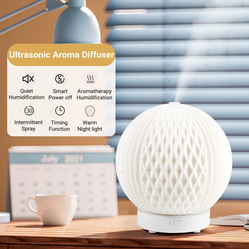 USB Ultrasonic Essential Oil Diffuser Home Desktop Air Humidifier with Colorful Night Light Aromatherapy Difusor