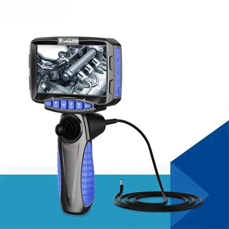 

Portable 360° Rotation Car Repair Inspection Sewer Mini 5Inch Drain Borescope Articulated Industrial
