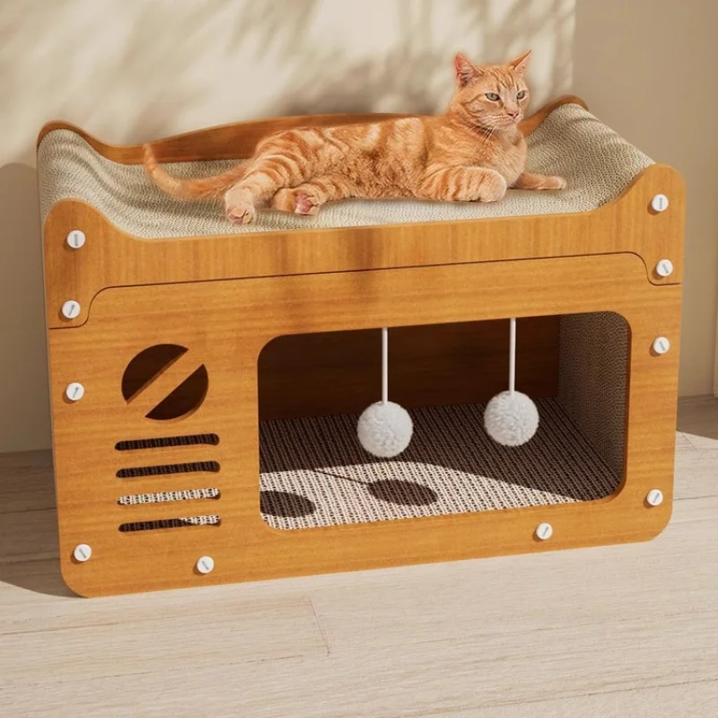 

Cat Paw Board, All-Season Cat House, Universal Cat Shelter, Sofa Protector, Scratching Toy, Non-Fraying