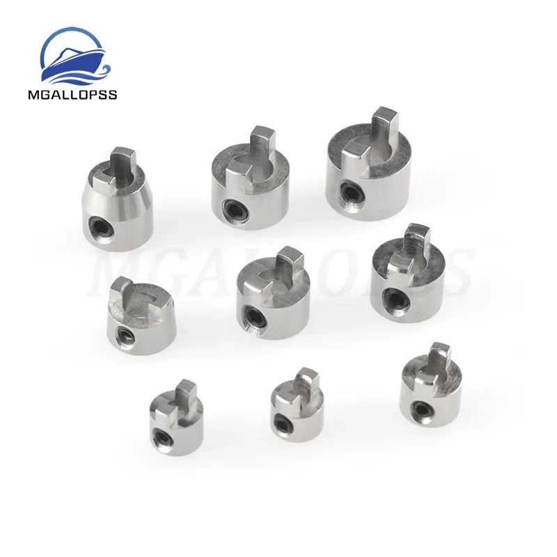 1pc Rc Boat accessories Stainless Steel Drive Dog Shaft Crutch Accessories 3mm/3.18mm/4mm/4.76mm/5mm/6mm/6.35mm for Drive Shaft