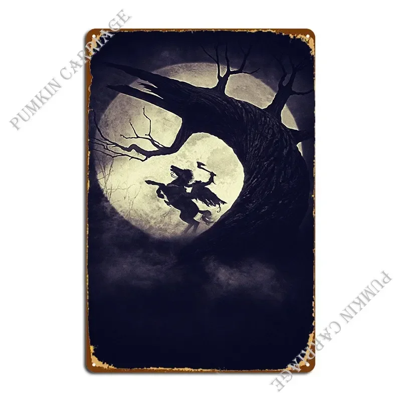 Sleepy Hollow Johnny Depp Metal Signs Printing Decoration Decoration Cinema Create Tin Sign Poster