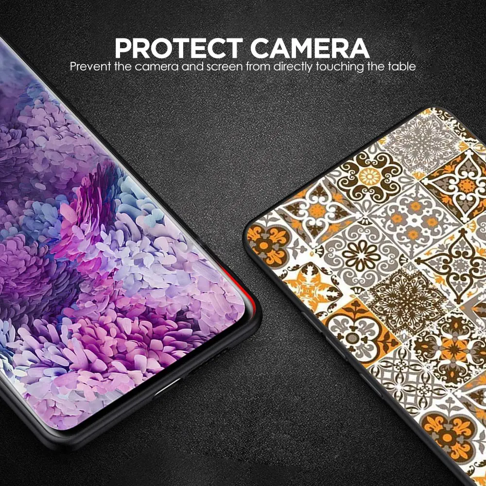 Mandala flower totem Phone Case For Samsung A13 A51 A71 A41 A31 A21S A11 A01 A03S A12 A32 A52 A22 A23 A33 A53 A73 5G Soft Cover