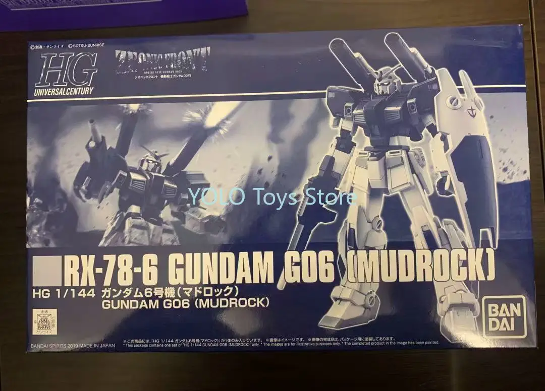 

В наличии HG HGUC RX-78-6 1/144 Gundam G06 [Mudrock] Аниме Коллекция Фигурки Модель Игрушки Фигурка Подарок