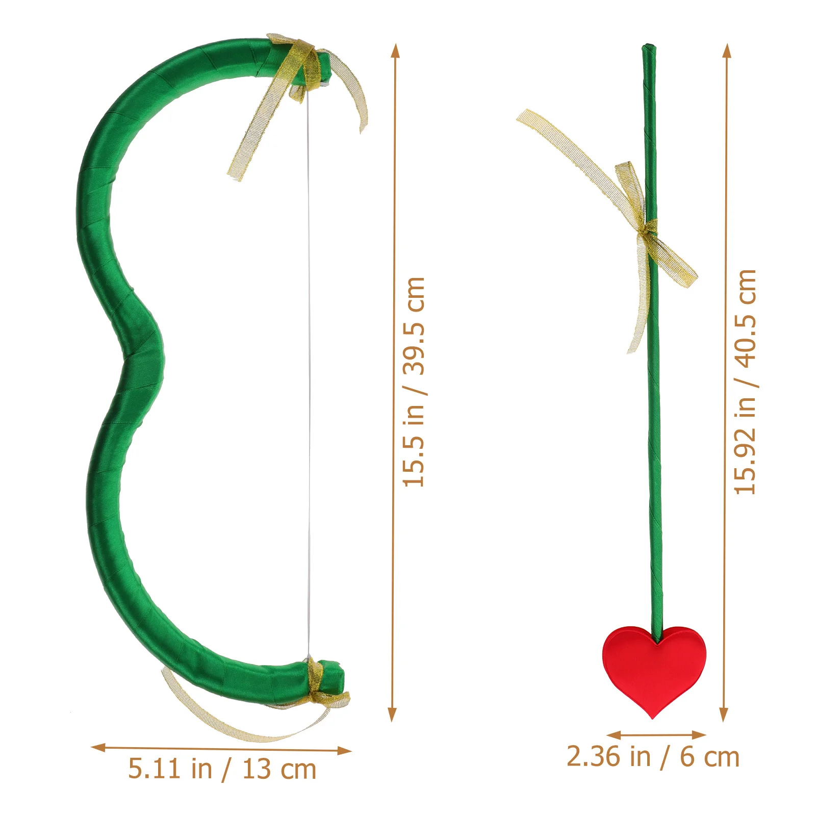 1 Set Cupido Boog Pijl Schuim Kostuum Rekwisieten Voor Valentijnsdag Party Decor Photo Booth Accessoires Lichtgewicht Duurzaam Heren Dames