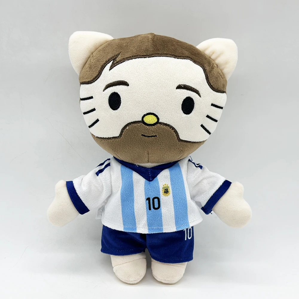 Cute Messi Football Soft Plushie Sports Fan Collectible Toy Birthday Gift For Boys Soccer Lover Cute Doll
