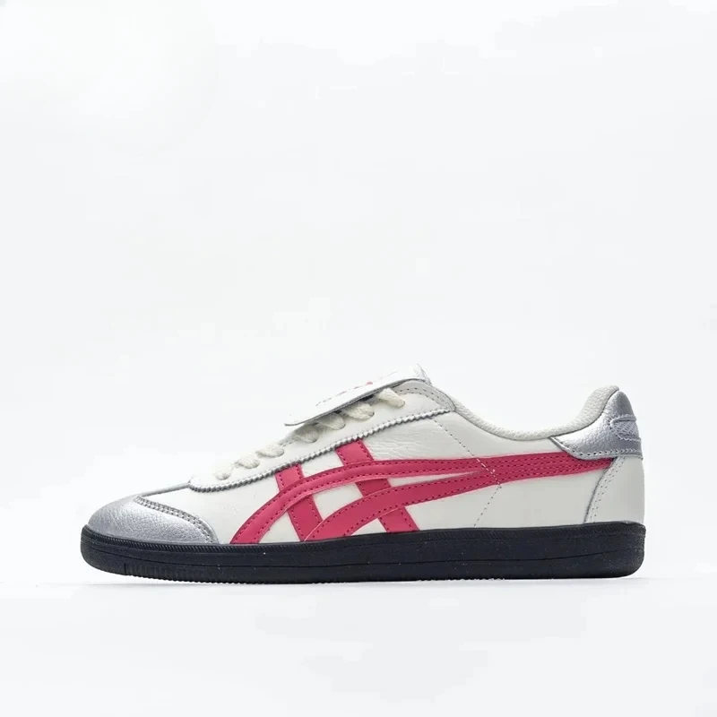 Onitsuka Tiger Tokuten Original Women Running Shoes PINK Cushion Stability Aics GEL Running Breathable Sport Sneakers