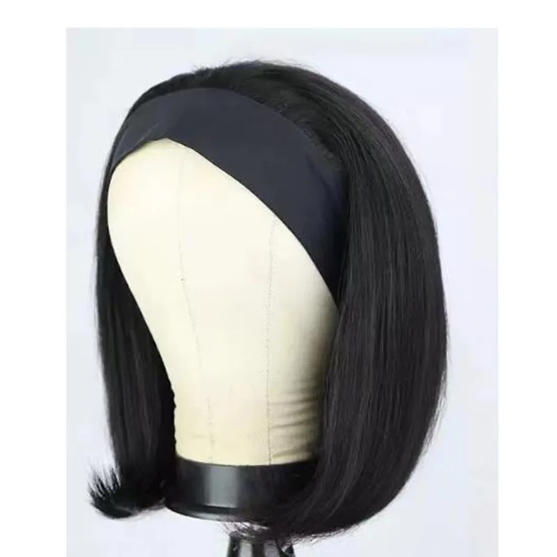 Natural short hair design, classic and fashionable European and American wigs, suitable for college students and office workers