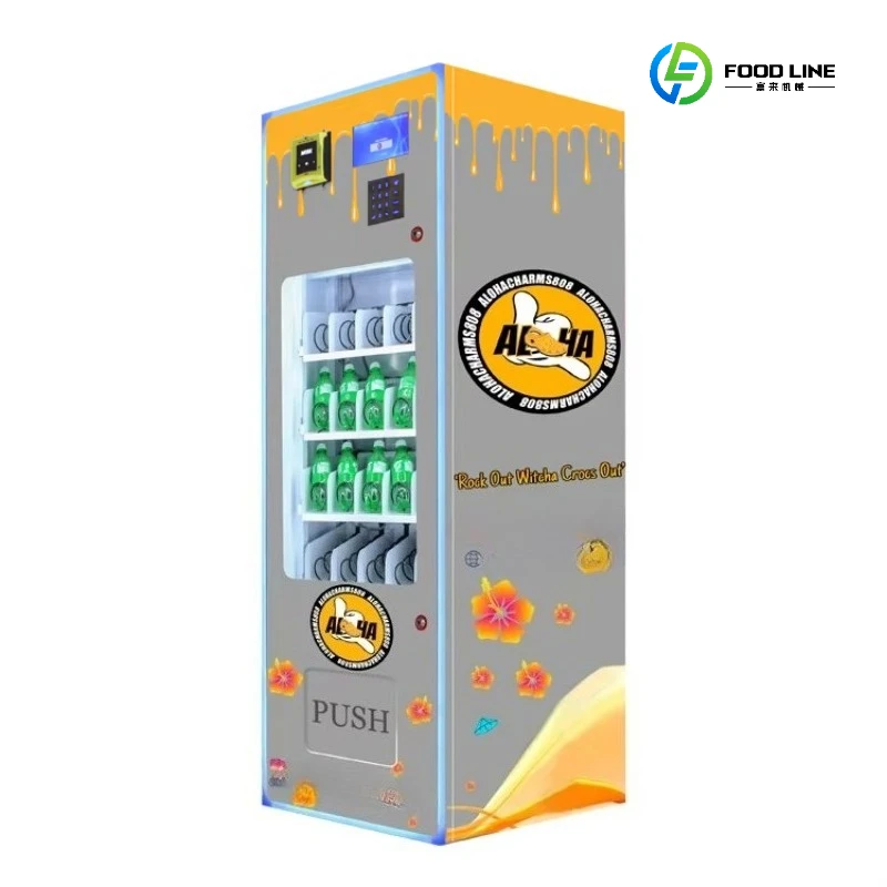 Smart 24 Hours Self-service Automatic Custom Metal Hair Cosmetics Lash Vending Machine with 1 Year Warranty Customized