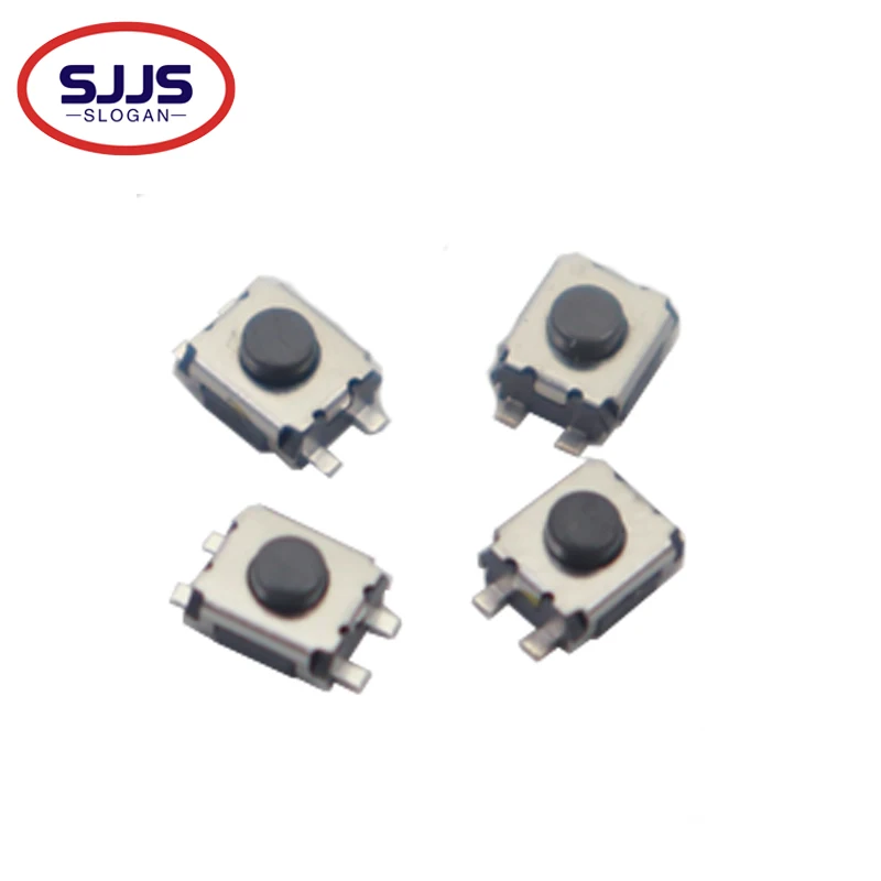 【200-30PCS】3X4X2MM Tap switch The turtle is pressing the 4-pin patch microswitch 3*4*2MM four-pin switch Tap button