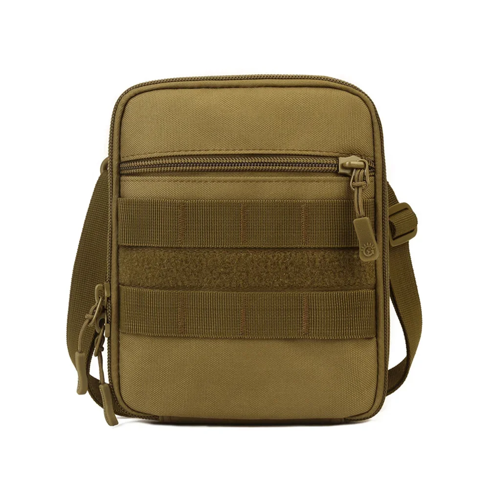 Men Small Shoulder Cross body Messenger Bag Military Molle Waterproof Nylon Travel Male Hip Bum Belt Waist Tool Bags